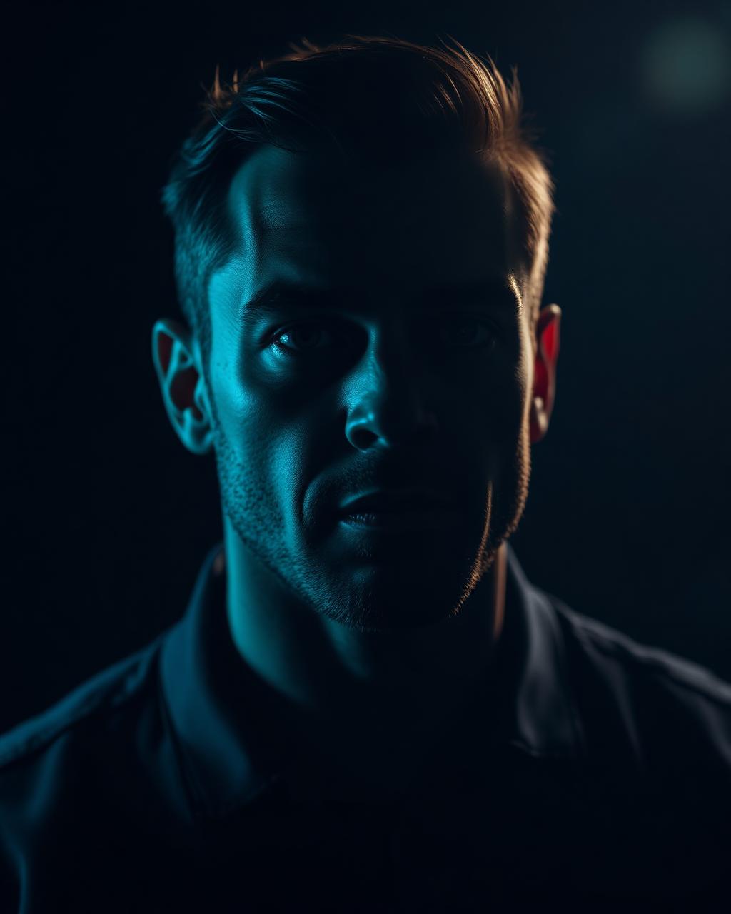 Cinematic Mood Portrait